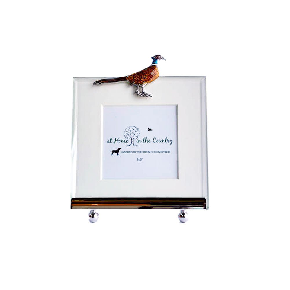 Pheasant Photo Frame 3" x 3"