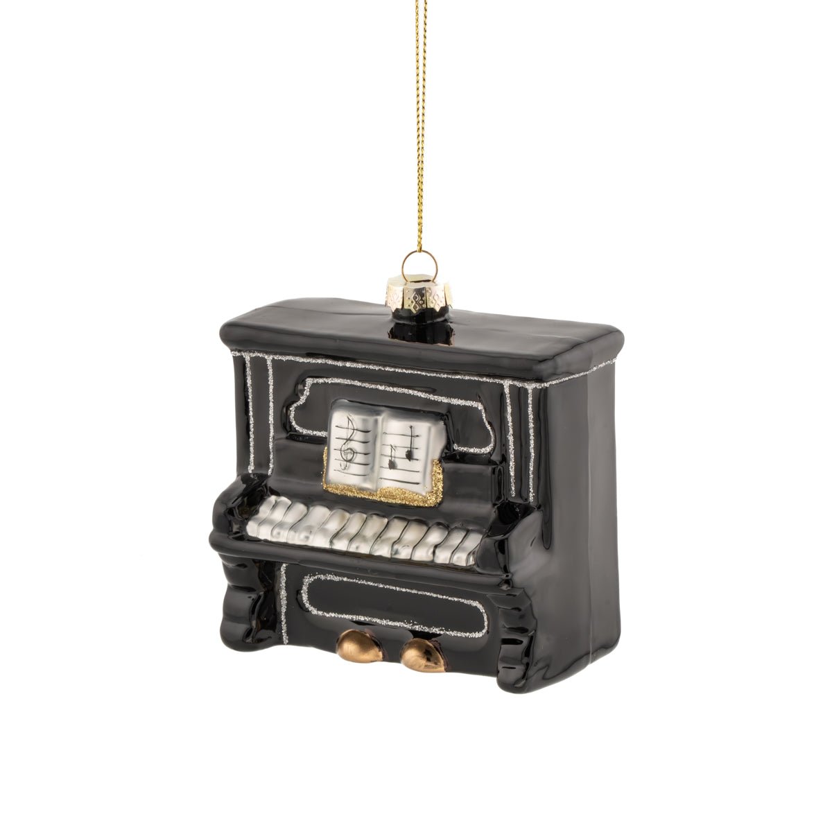 Piano Shaped Bauble - Angela Reed - Christmas Decorations