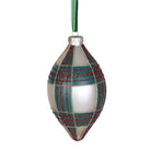 Plaid Finial Bauble - Angela Reed - Christmas Decorations