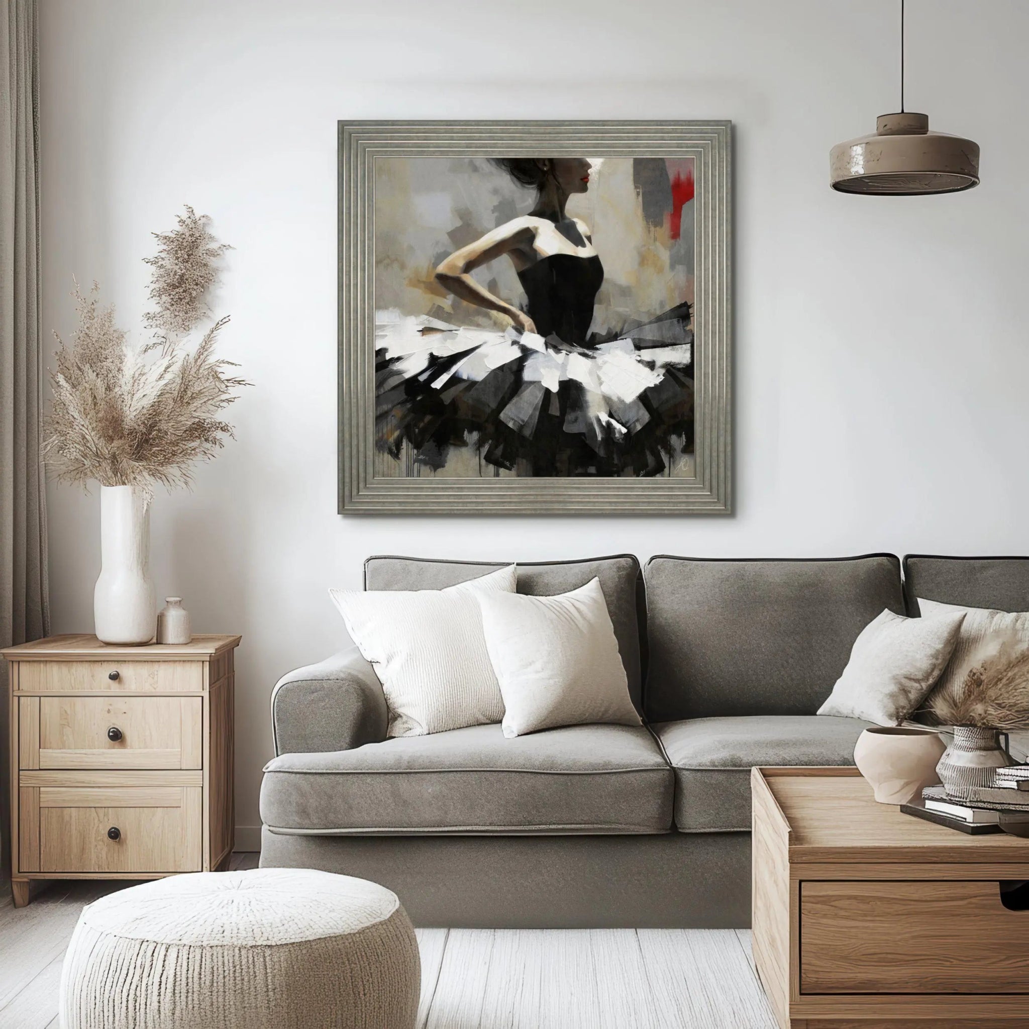 Poise Framed Canvas