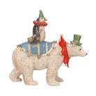 Polar Bear and Penguin Christmas Circus Decoration - Angela Reed - Christmas Decorations