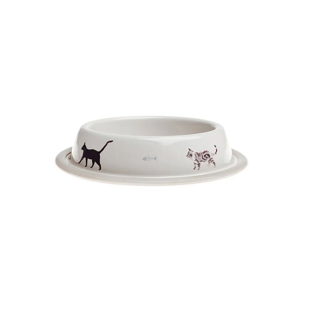 Purrfect Metal Cat Bowl