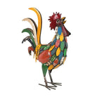 Recycled Metal Multicoloured Rooster