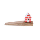Red Beach Hut Door Wedge