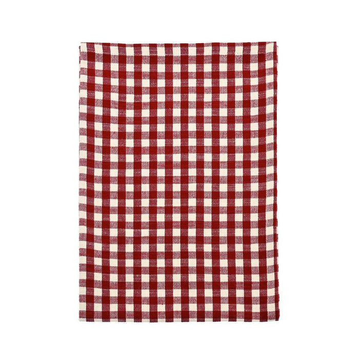 Red Gingham Tea Towel