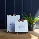Red Tractor Photo Frame 3" x 3"