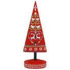 Resin Red Alpine Tree