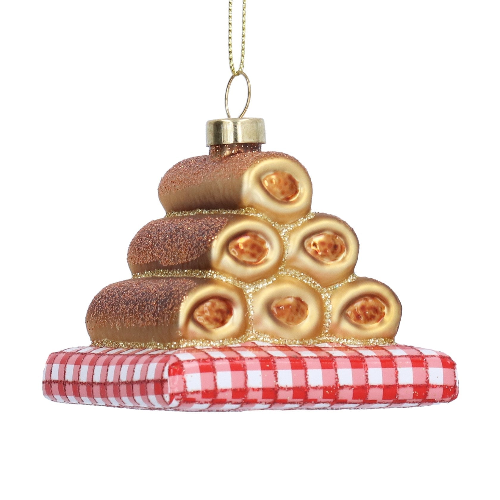 Sausage Roll Bauble - Angela Reed - Christmas Decorations