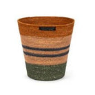 Seagrass Waste Paper Basket Pompadour and Midnight Blue,Midnight and Beryl Green,Tuscan and Guardsman,Guardsman's Venetian,Beryl Midnight and Tropic,Olive Midnight and Old Rose