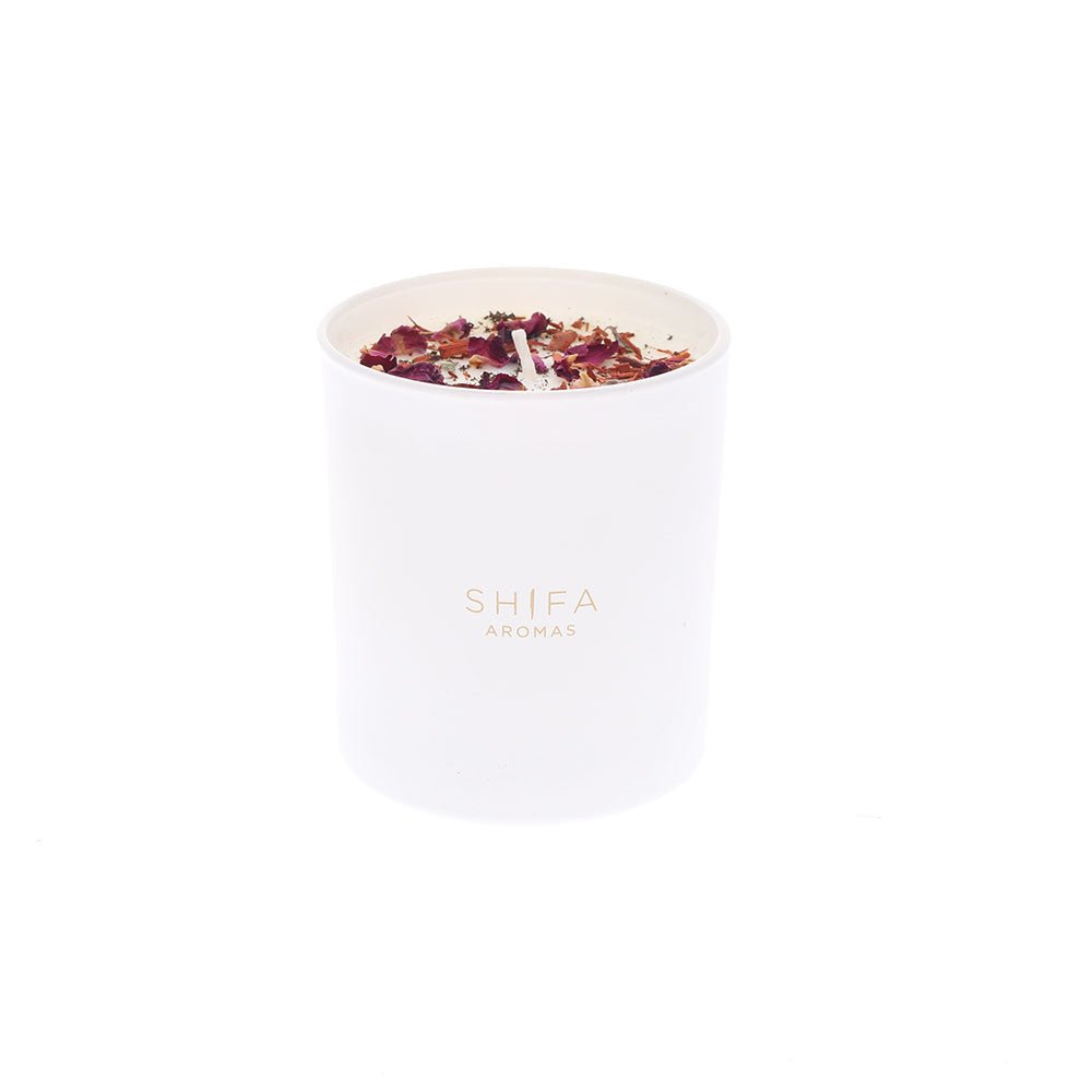Secret Garden Glass Candle