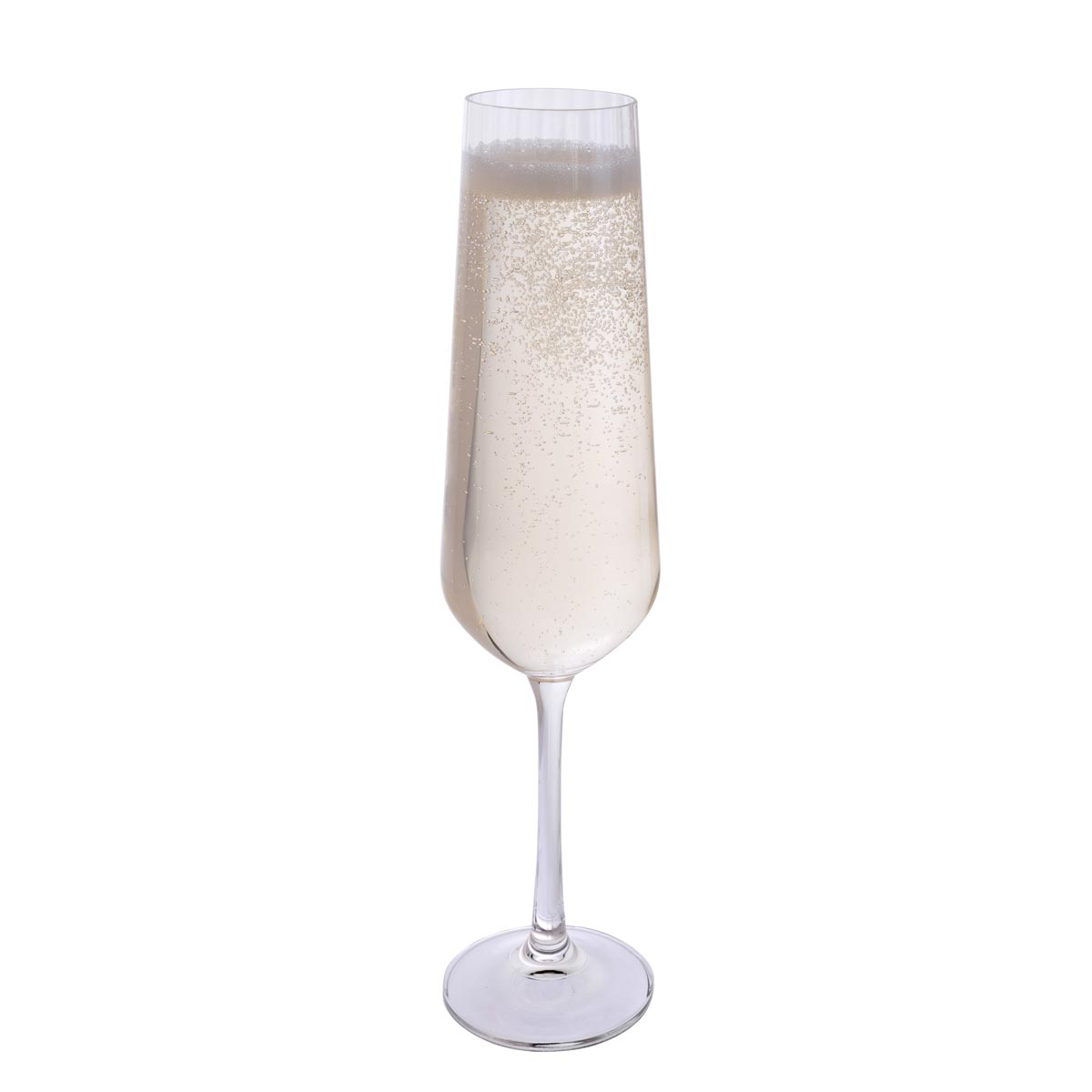 Set of 4 Dartington Cheers! Optic Flutes