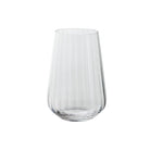 Set of 4 Dartington Cheers! Optic Tall Tumbler Glasses