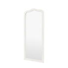 Shoreline Arched Leaner Mirror, White