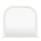 Shoreline Overmantle Mirror, White