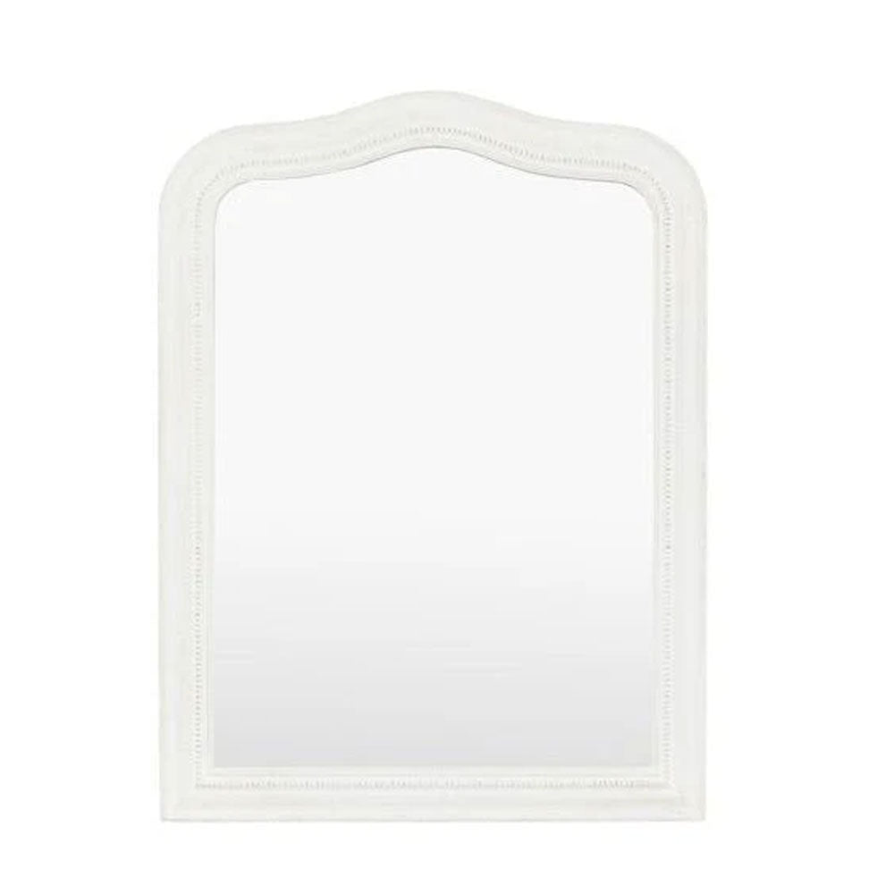 Shoreline Small Arched Mirror, White