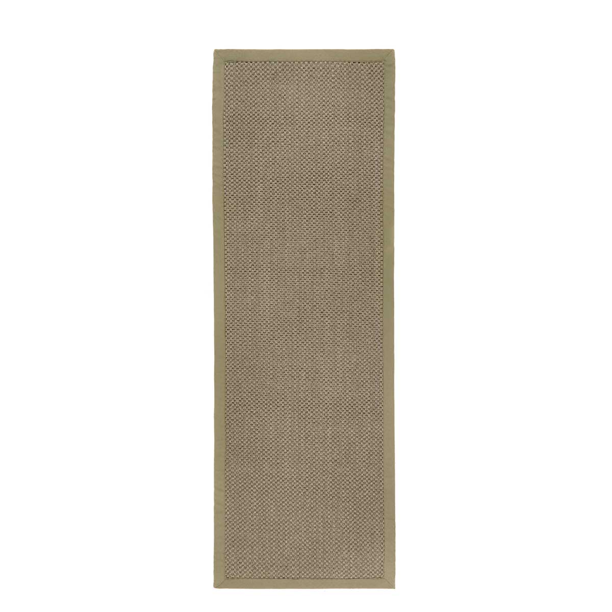 Sisal Rug in Green with Sage Green Border 120 x 170cm,160 x 230cm,200 x 290cm,67 x 200cm