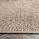 Sisal Rug in Light Beige with Sand Border 120 x 170cm,160 x 230cm,200 x 290cm,67 x 200cm