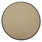 Sisal Rug Light Beige with Black Border 120 x 170cm,160 x 230cm,200 x 290cm,67 x 200cm