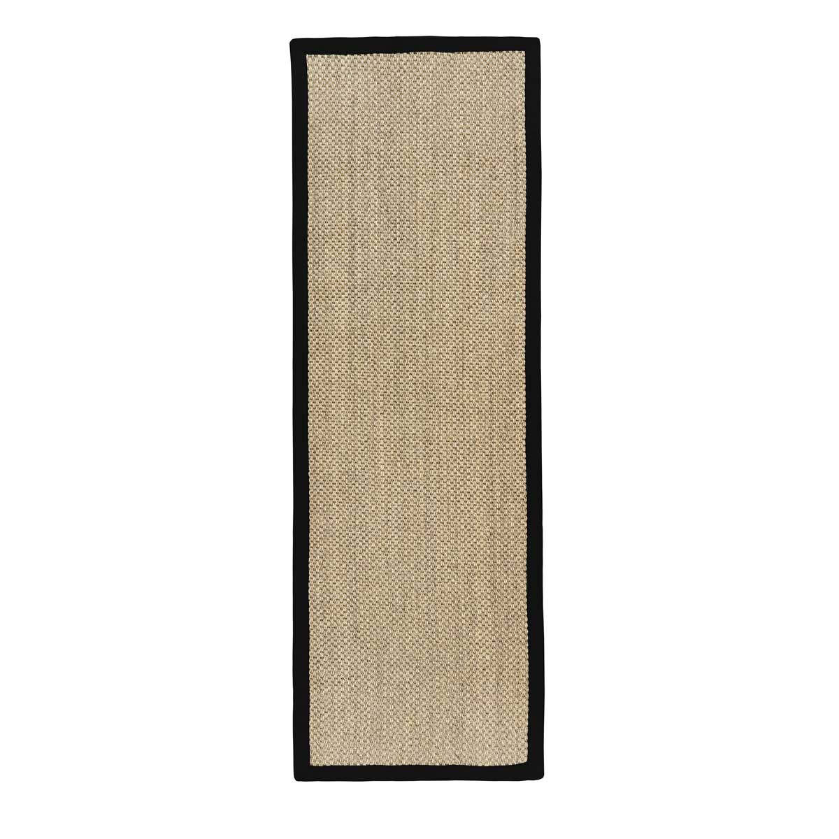 Sisal Rug Light Beige with Black Border 120 x 170cm,160 x 230cm,200 x 290cm,67 x 200cm