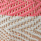 Small Brera Rattan Table Lamp, Pimento