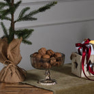 Small Fluted Glass Display Bowl - Angela Reed - Christmas Decorations