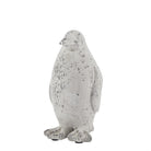 Small Grey Stone Effect Penguin Statue - Angela Reed -