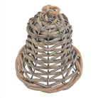 Small Wicker Bell Decoration - Angela Reed - Christmas Decorations