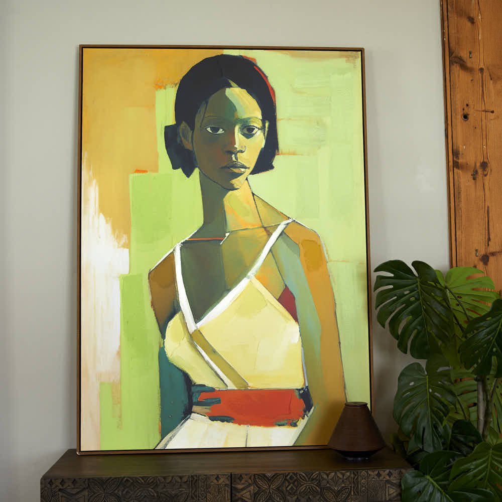 Sombre Gaze Artwork - Angela Reed -