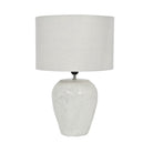 Speckle Terracotta Glazed Table Lamp