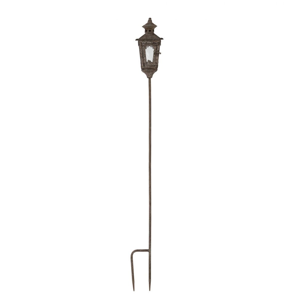 Square Lantern on Stake