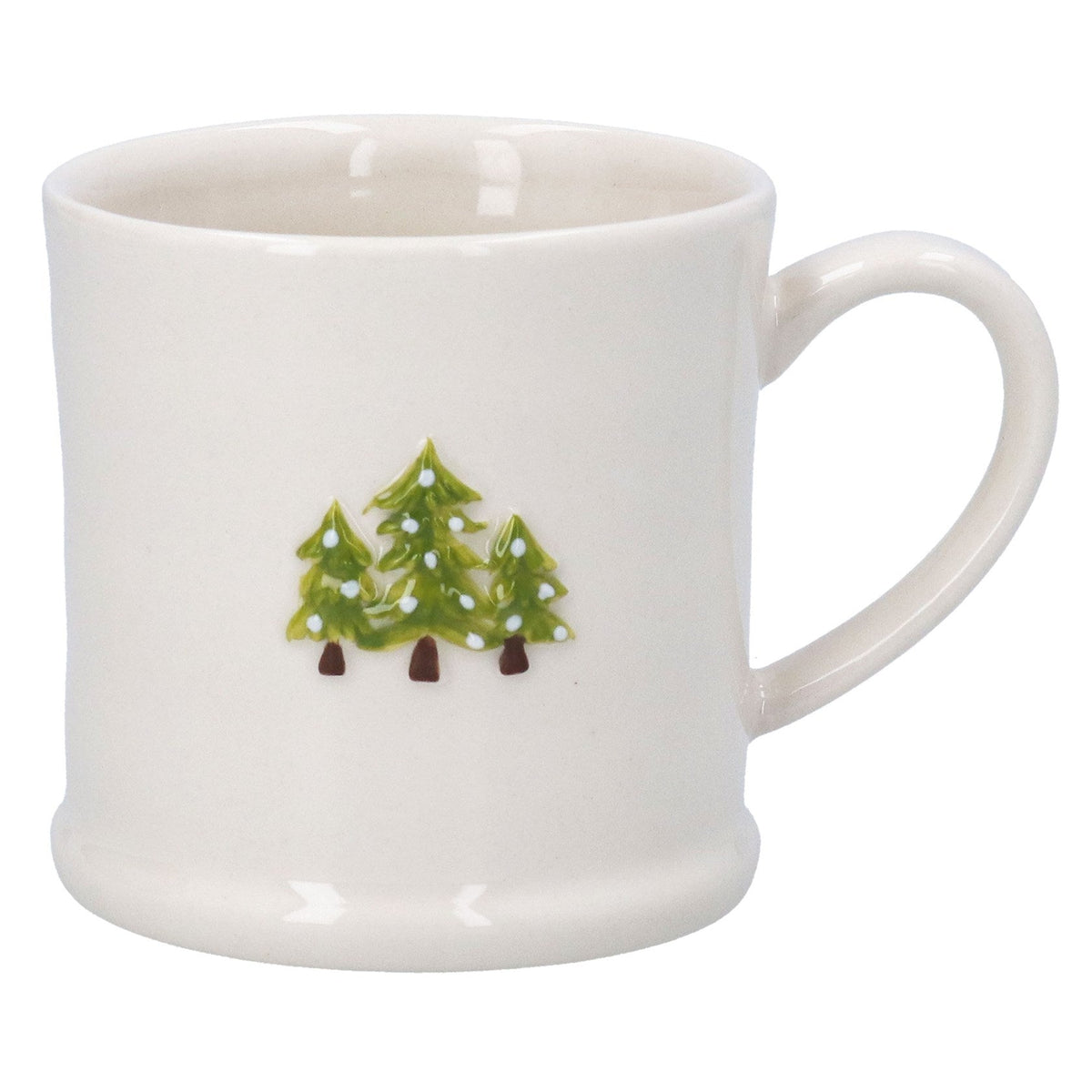 Stoneware Mini Mug, Trees - Angela Reed - Christmas Decorations