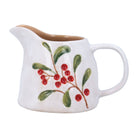 Stoneware Small Jug, Bowl Holly & Berries - Angela Reed - Christmas Decorations