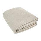 Stonewash Cotton Bedspread, Parchment Single 190 x 260 cm,One Size 250 x 260 cm - to fit Double or King Size bed,Superking 305 x 280 cm