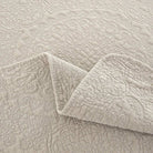 Stonewash Cotton Bedspread, Parchment Single 190 x 260 cm,One Size 250 x 260 cm - to fit Double or King Size bed,Superking 305 x 280 cm