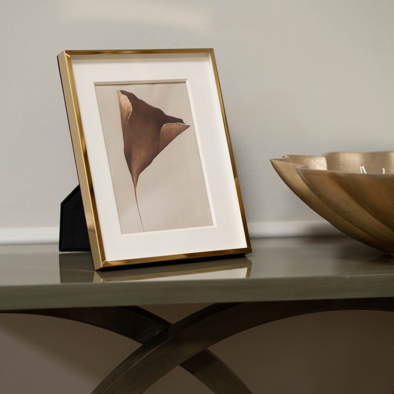 Strand Photo Frame, Iron Gold Large,Medium,Small