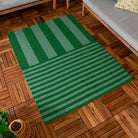 Stripe Indoor/Outdoor Rug Red,Green