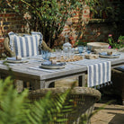 Table Runner, Flint Blue