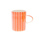 Tangerine Stripe Demi Mug