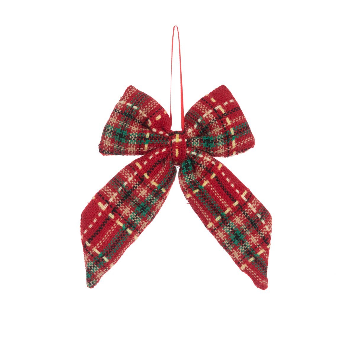 Tartan Bow Small - Angela Reed - Christmas Decorations