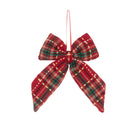 Tartan Bow Small - Angela Reed - Christmas Decorations