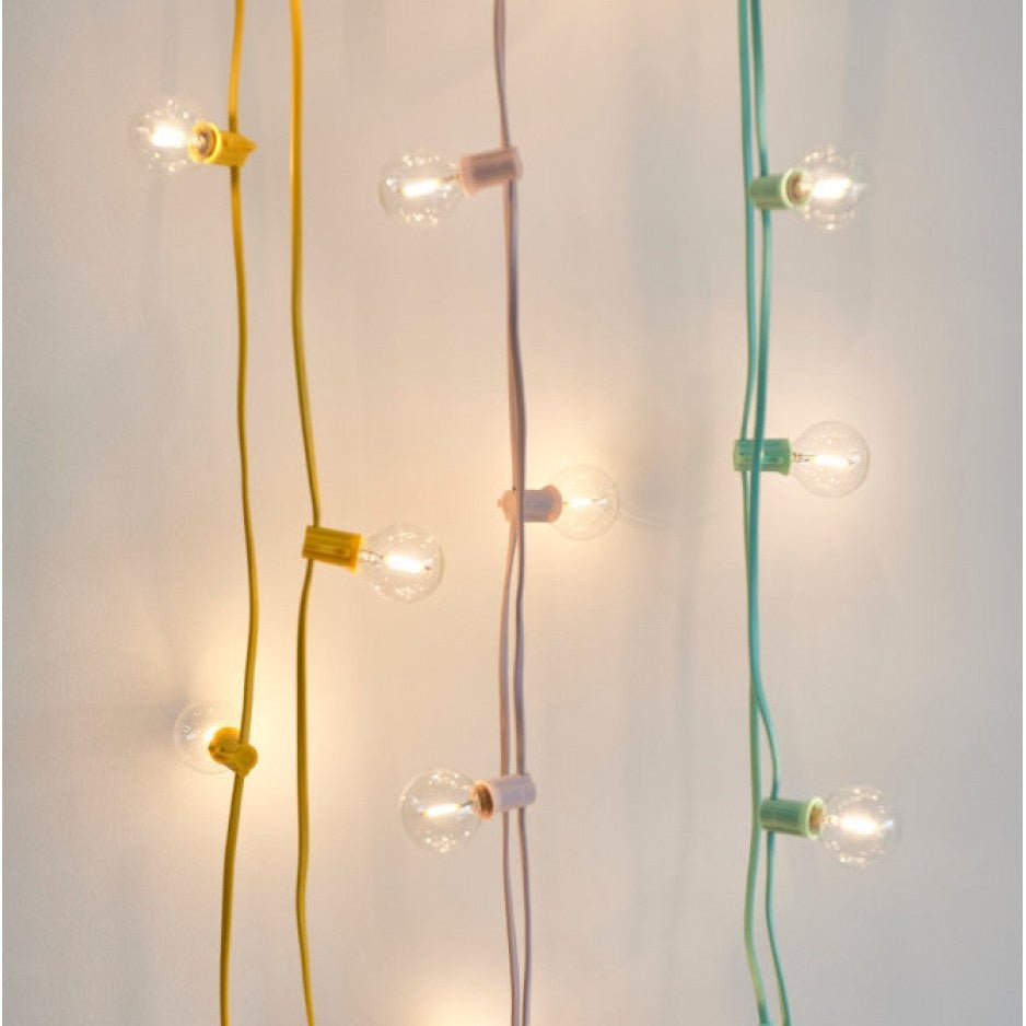 Teal Festoon Lights