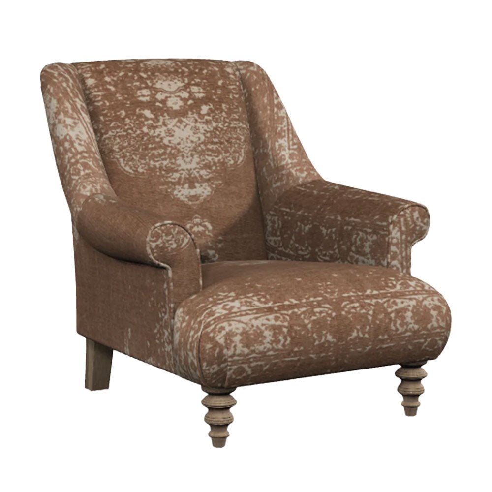 Tetrad Jacaranda Chair Bagru Indigo,Bagru Charcoal,Bagru Khaki,Bagru Terracotta,Bagru Clay,Bagru Graphite,Bagru Pebble