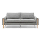 Thea Sofabed Hevre Grey Textured Weave,Hevre Natural textures Weave