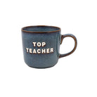 Top Teacher Reactive Glaze Mug