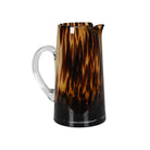 Tortoise Print Glass Jug