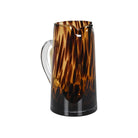 Tortoise Print Glass Jug