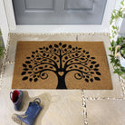 Tree of Life Coir Door Mat
