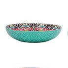 Tuscan Mandela Ceramic Bowl, Large Bright,Pastel