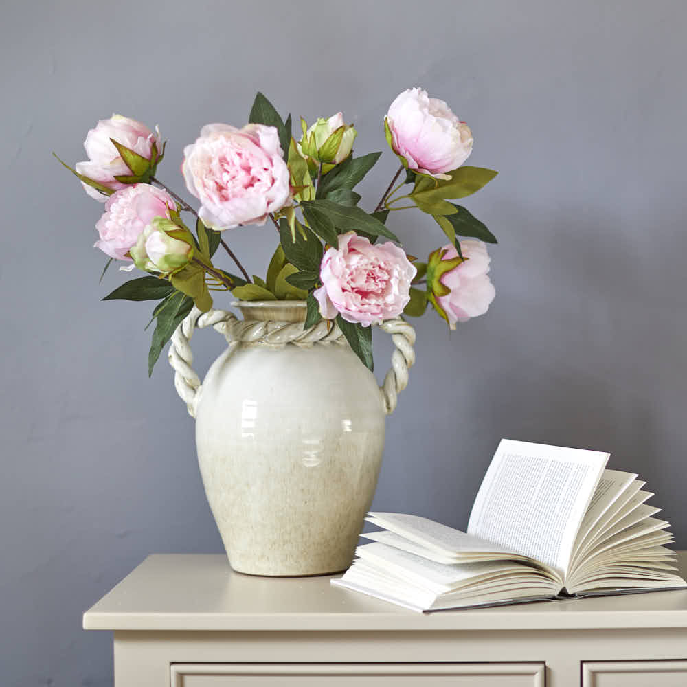 Twist Handles Vase