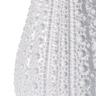 Urchin White Vase